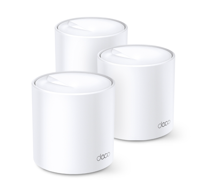 Tplink Deco X20 AX1800 3 Piece Wi-Fi 6 Whole Home Mesh Wifi System - White - Zoom Image 1