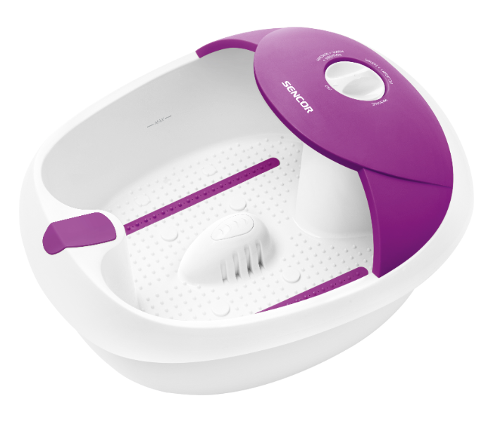 Sencor SFM 3721VT 90W 3 Sitting Foot Massager - White and Purple - Zoom Image