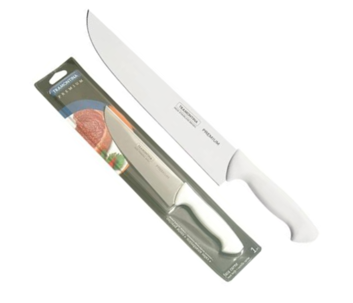 Tramontina 24473187 7-inch Premium Stainless Steel Meat Knife - White - Zoom Image