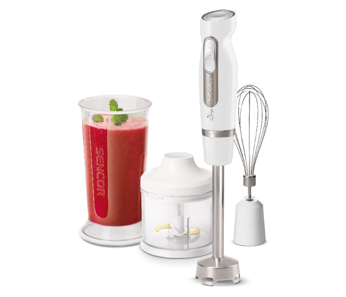 Sencor SHB 4460WH 800W 700ml Hand Blender Set - White - Zoom Image 1