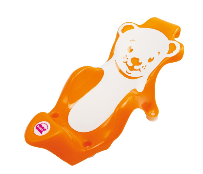 OKBaby 038794-45 Buddy Bath Seat with Slip-free rubber - Orange - Zoom Image