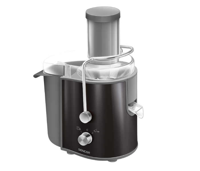 Sencor SJE 1057BK 800W 1.6 Litre Stainless Steel Juicer - Black - Zoom Image 2