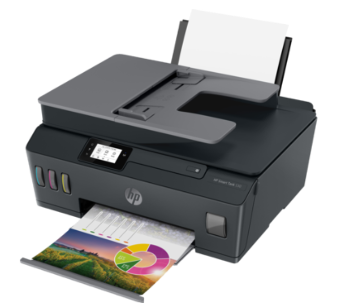 HP 4SB24A Smart Tank 530 Wireless All In One Printer - Grey - Zoom Image 2