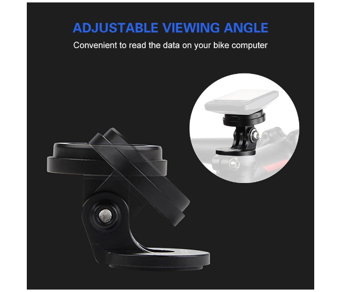 GUB Adjustable Bike Stem Top Cap Mount Holder with 4 Adapters for Garmin, Bryton, Cateye, Wahoo, XOSS Cycling Computers - Zoom Image 6