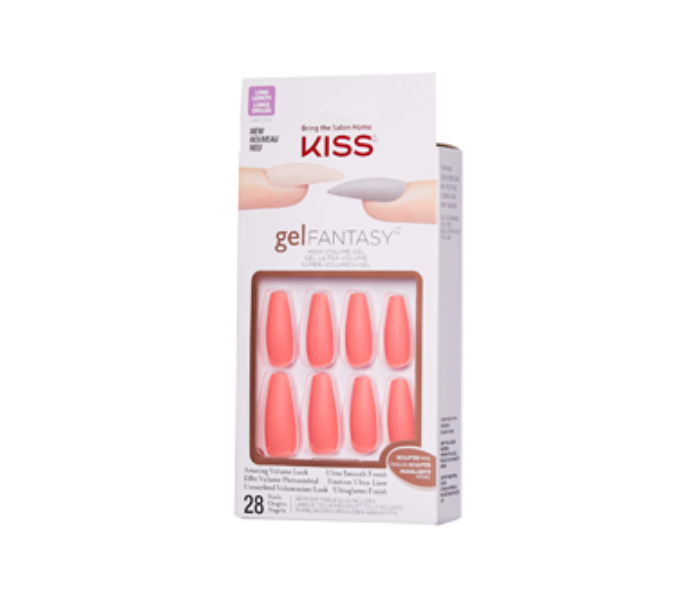 Kiss KSS107COS00245 Gel  fantacy Sculpted Nails - Pink - Zoom Image 2