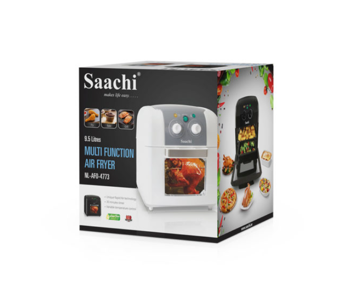 Saachi AFO-4773 1650W 9.5 Litre Multi-Function Air Fryer - White - Zoom Image 2