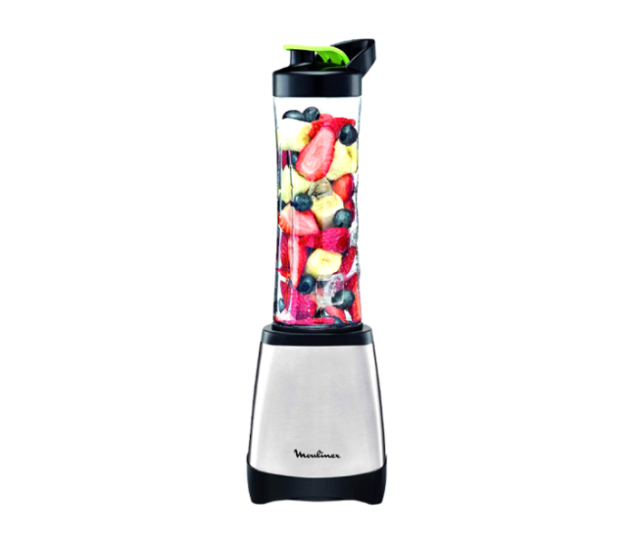 Moulinex LM1KJ127 600ml Blender and Smoothie Maker - Black and Silver - Zoom Image 2