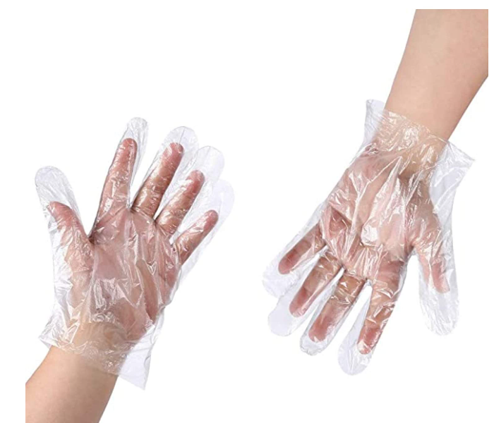 RZ Small Powder Free Clear Vinyle Gloves - Zoom Image