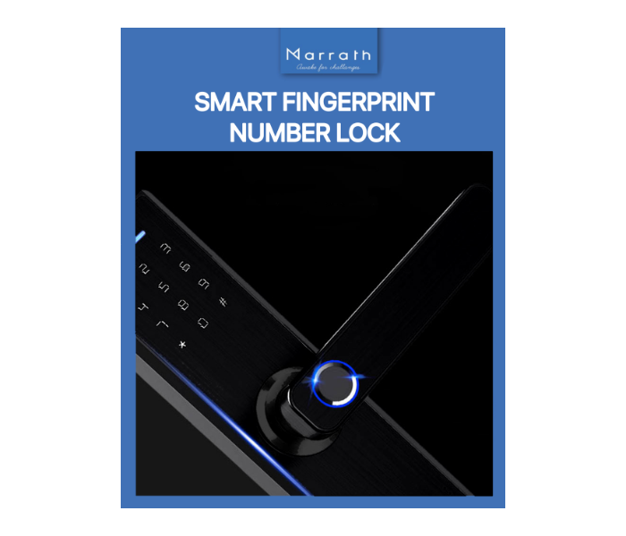 Marrath Smart WiFi Fingerprint RFID Passcode Lock Work - Zoom Image 2