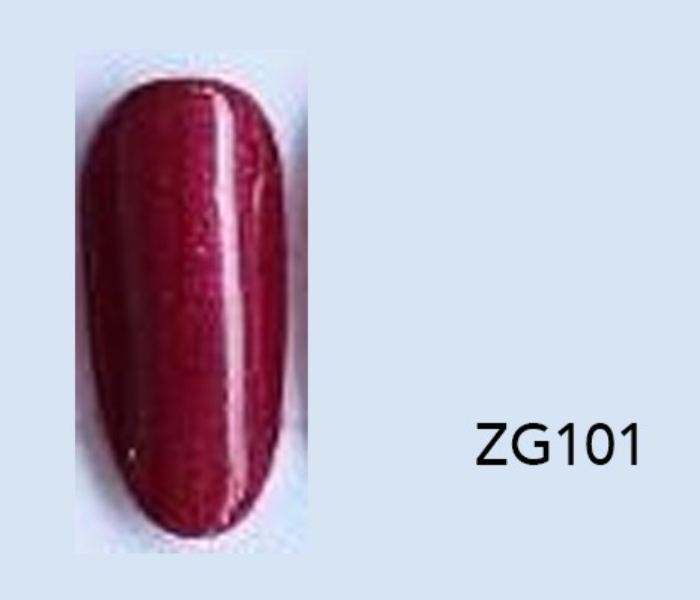 D Ellse ZG101 15ml Professional Glitter Gel Nail Polish - Maroon - Zoom Image 6