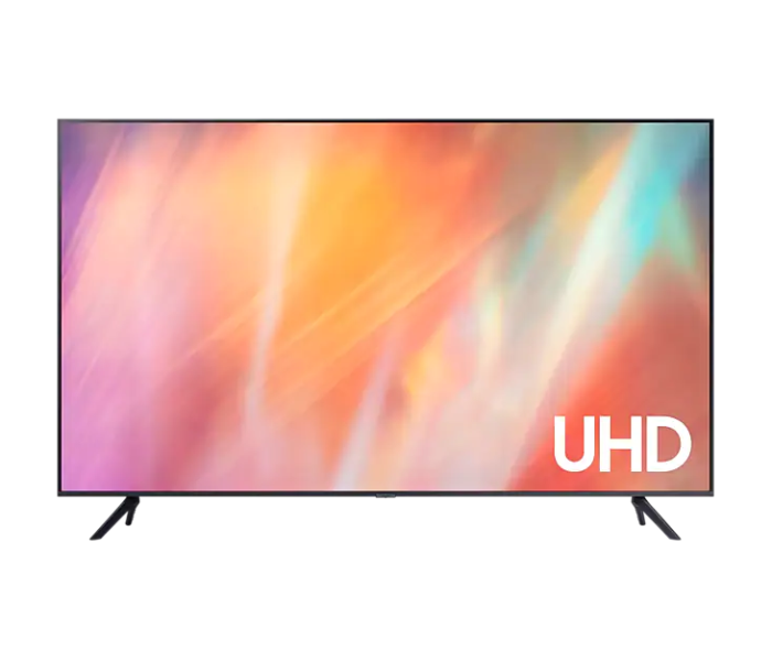 Samsung AU7000 2022 43 Inch UHD 4K Smart TV - Black - Zoom Image 1