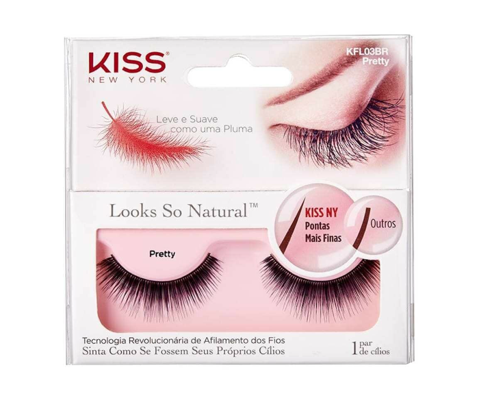 Kiss KSS107COS00062 Complete False Eyelashes - Black - Zoom Image 1