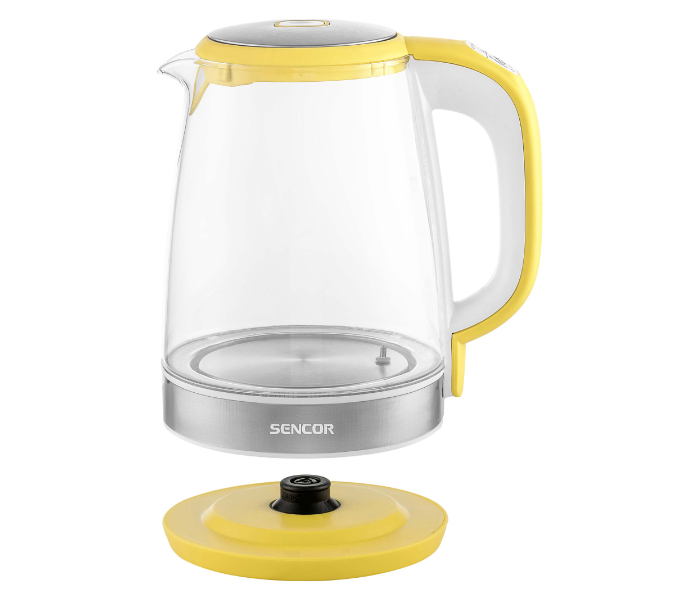 Sencor SWK 2196YL 2200W 2 Litre Glass Kettle - Yellow - Zoom Image 4