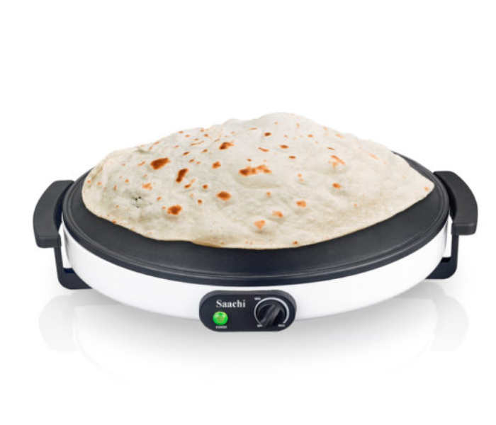 Saachi RM1855 1800W 40cm Non Stick Saj Bread Maker - White - Zoom Image 1