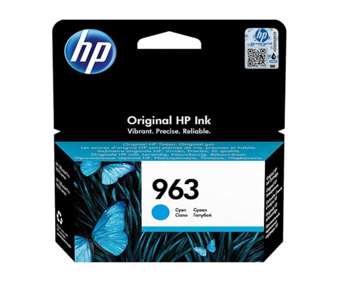 HP 3JA23AE 963 3JA23AE Original Ink Cartridge - Cyan - Zoom Image