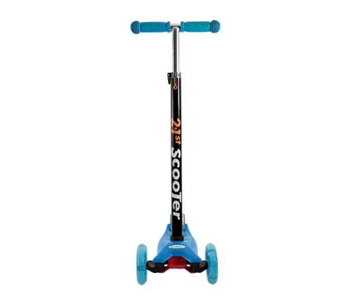 Cool Baby Adjustable Handle Kick Scooter for Kids - Blue and Black - Zoom Image 2