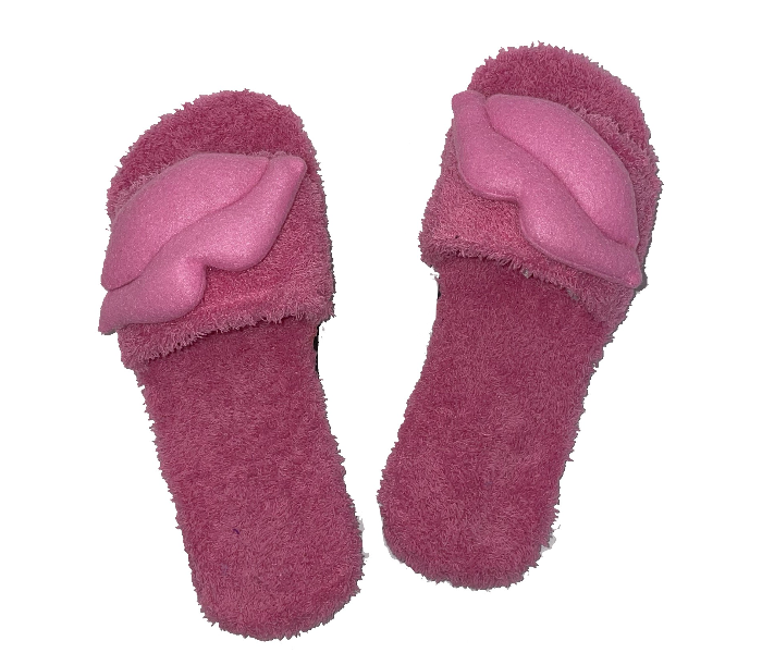 Casual LFO36 US 09 Daily Wear Soft Flat Home Slippers for Women - Pink - Zoom Image