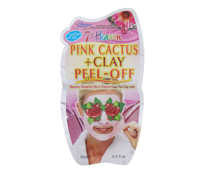 7th Heaven Pink Cactus and Clay Peel Off Face Mask - Zoom Image 1