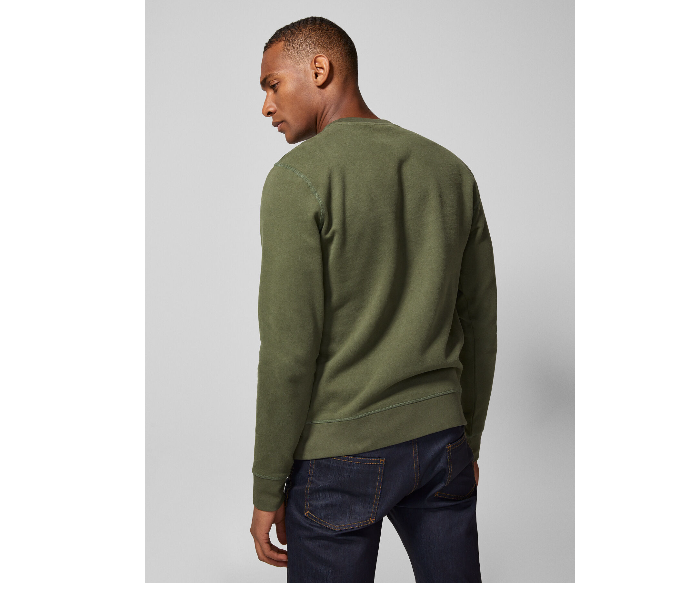 Springfield 009412927 Small Sweatshirt for Men - Green - Zoom Image 3