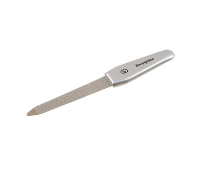 Beautytime BT184 Short Sapphire Nail File - Silver - Zoom Image