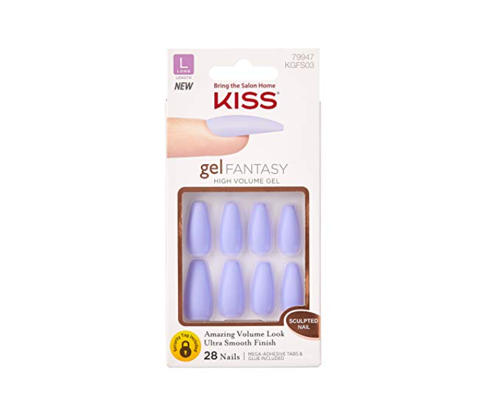 Kiss KSS107COS00246 Gel Fantacy Sculpted Nailsv - Night After - Zoom Image 1