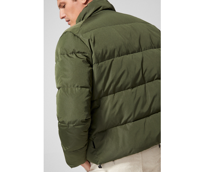 Springfield 095426827 XXL Nylon Sports Jacket for Men - Dark Green - Zoom Image 2