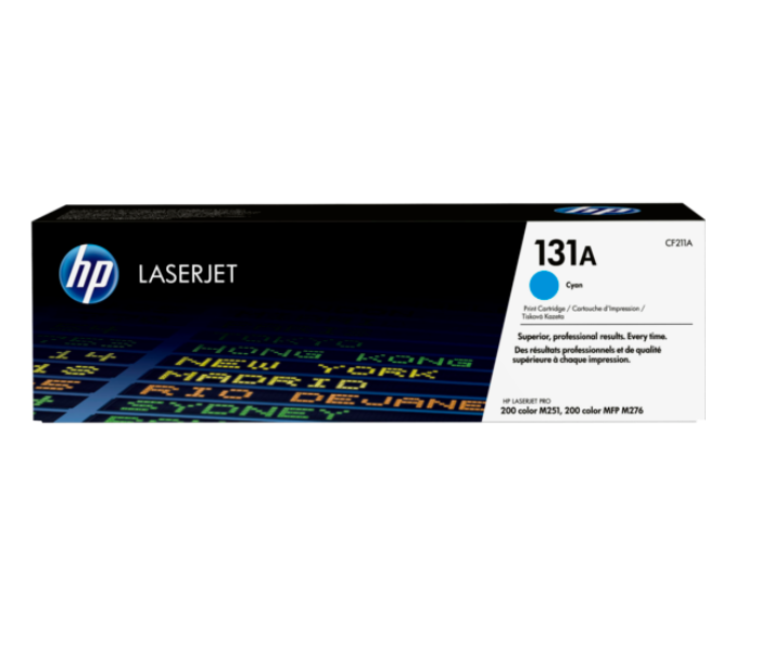 HP CF211A 131A Original LaserJet Toner Cartridge - Cyan - Zoom Image