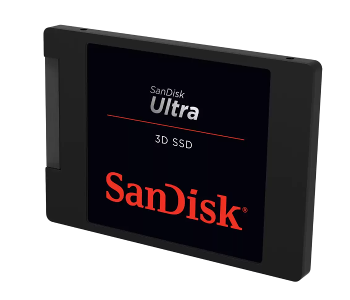 SanDisk SDSSDH3-250G-G25 250GB Ultra 3D SSD - Black - Zoom Image 1