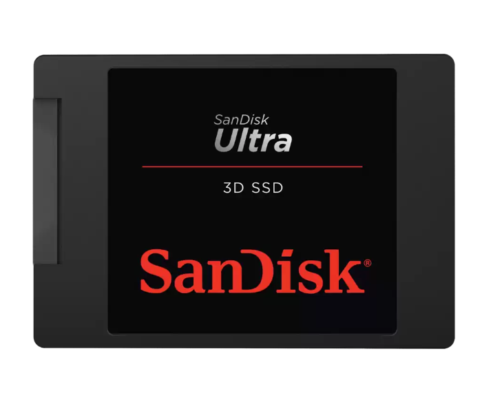 SanDisk SDSSDH3-500G-G25 500GB Ultra 3D SSD - Black - Zoom Image 2