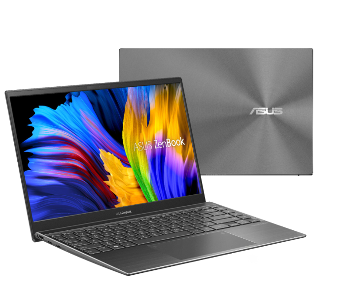 Asus Zenbook Q408UG-211-BL 14 Inch FHD AMD Ryzen 5-5500u Processor 8GB RAM 512GB SSD 2GB NVIDIA GeForce MX450 Graphics Windows 10 - Grey - Zoom Image 5