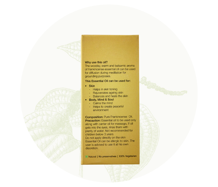 Organic Harvest 10ml Frankincense Essential Oil - Zoom Image 3