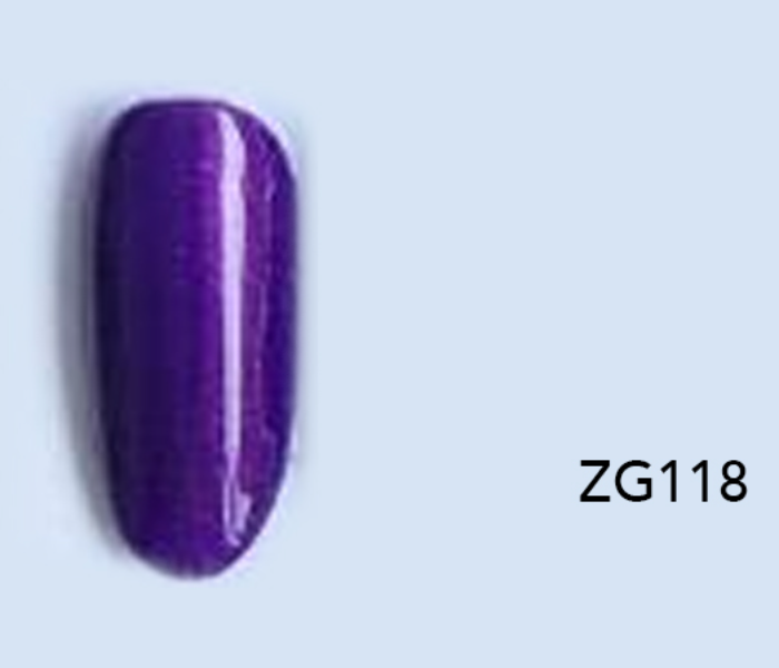 D Ellse ZG118 15ml Professional Glitter Gel Nail Polish - Violet - Zoom Image 7