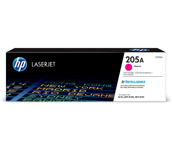 HP CF533A 205A Original LaserJet Toner Cartridge - Magenta - Zoom Image