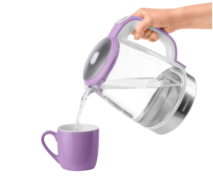 Sencor SWK 2195VT 2200W 2 Litre Glass Kettle - Violet - Zoom Image 8