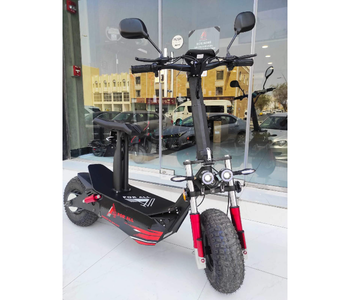 For All 3000W Monster Pro Electric Scooter - Black and Red - Zoom Image 8