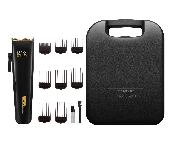 Sencor SHP 8400BK Titanium Professional Hair Clipper Set - Black - Zoom Image 2