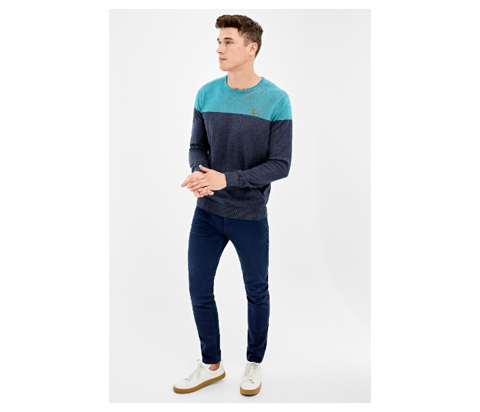 Springfield 006617685 XXL Knitwear for Men - Blue and Teal - Zoom Image 1