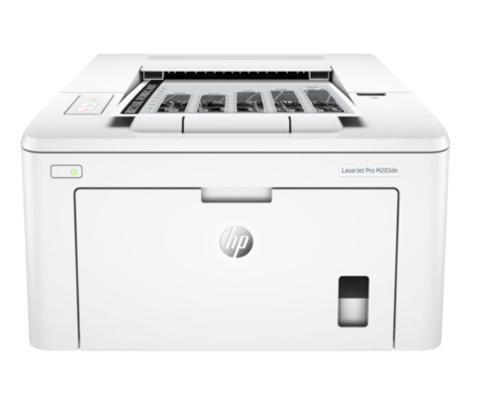 HP G3Q46A M203dn LaserJet Pro Printer - White - Zoom Image 3