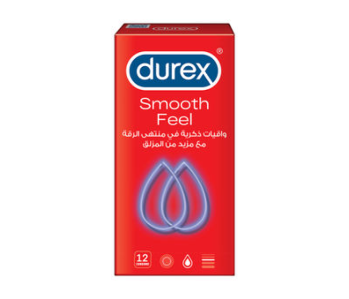 Durex 12 Pieces Feel Smooth Condoms - Zoom Image