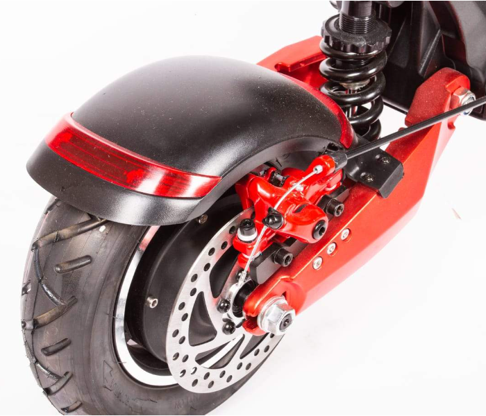 For All 2000W 10X Electric Scooter - Black and Red - Zoom Image 6