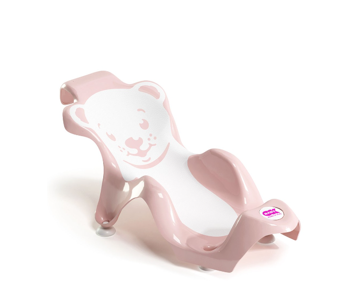 OKBaby 038794-54 Buddy Bath Seat with Slip-free rubber - Light Pink - Zoom Image