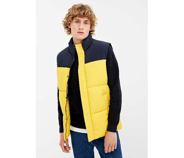 Springfield 095623607 XL Nylon Sports Jacket for Men - Yellow - Zoom Image 2