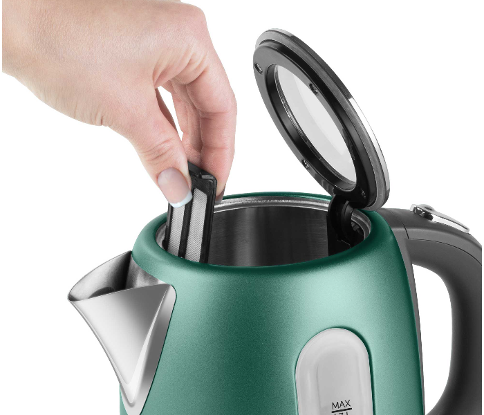 Sencor SWK 1771GR 2150W 1.7 Litre Stainless Steel Kettle - Dark Green - Zoom Image 3