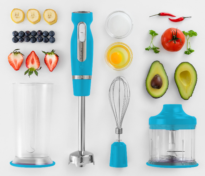 Sencor SHB 4467TQ 800W Hand Blender Set - Turquoise - Zoom Image 13