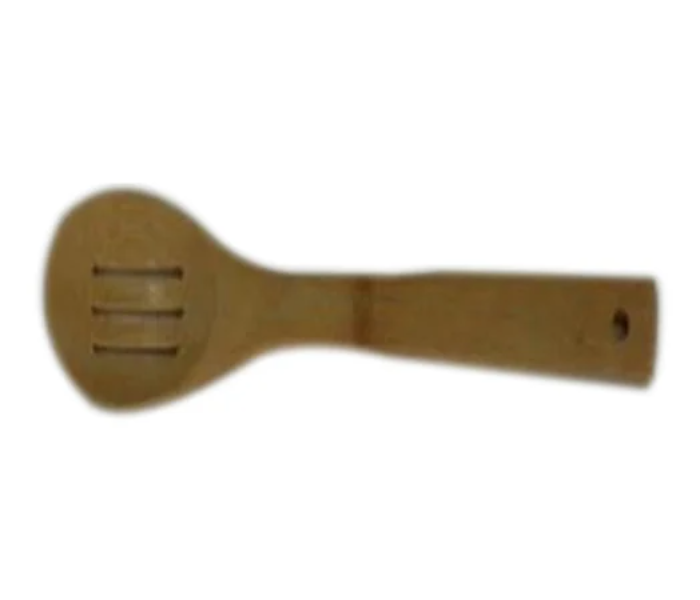 Homeway HW2980 Bamboo Slotted Spoon - Brown - Zoom Image