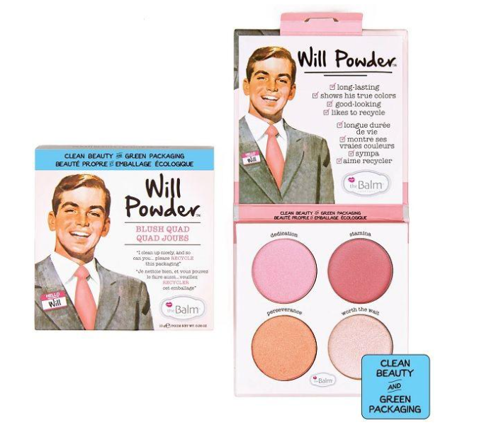 The Balm TBM107COS00433 10gm Will Powder Blush Quad - Zoom Image