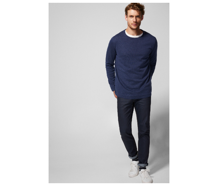 Springfield 006483112 Large Knitwear for Men - Medium Blue - Zoom Image