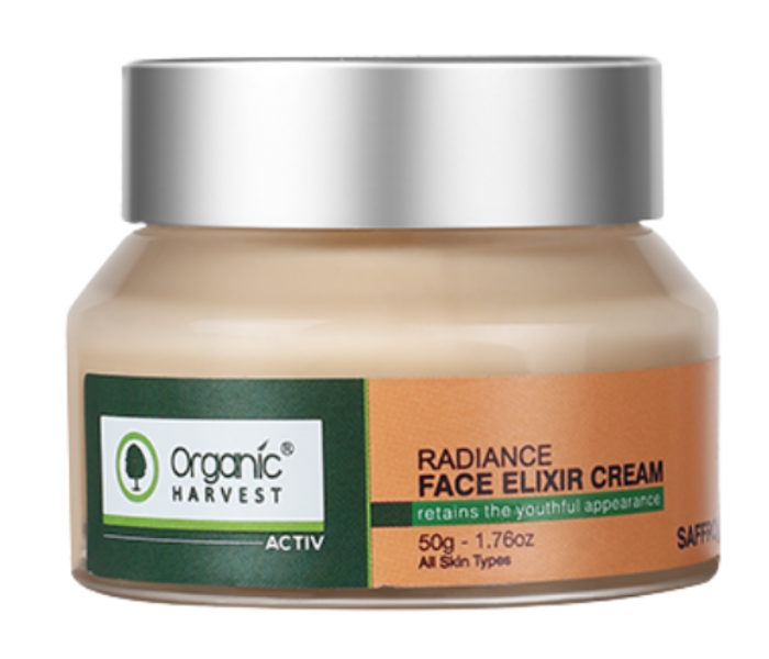 Organic Harvest 50gm Radiance Face Elixir Cream - Zoom Image 1