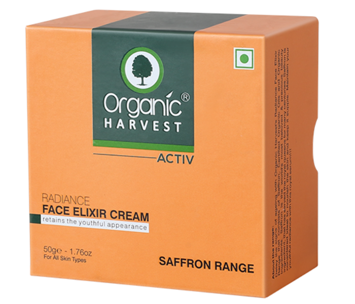 Organic Harvest 50gm Radiance Face Elixir Cream - Zoom Image 3