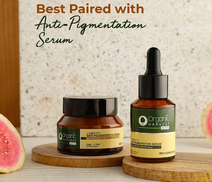 Organic Harvest Luminosity Anti Pigmentation Serum and Cream Combo Pack - Zoom Image 2